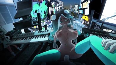 A sexy young woman named Marina enjoys a passionate encounter with her lover on the beach under the starry sky