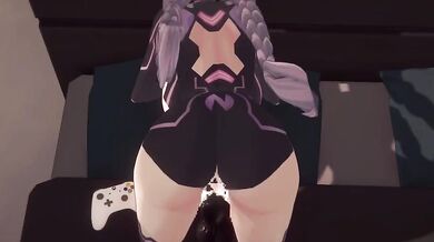 The Sweet Temptation of Nepgears Brother: A Hentai Video