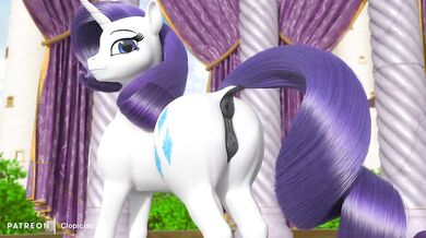 The Adventure of Rarity and Her Clopicious Lover