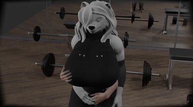 Two hot athletes, Dasha and Nataliya, work up a sweat in the gym as they engage in a steamy workout session