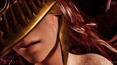 Malenia Squats on You in a Tight Leather Bodysuit