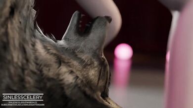 Sexy Diva and her Doggy Pal Go for a Dip in Double Trouble