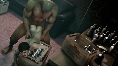 The Hitman, Dalia Margolis, gets fucked by Harkyn the Galianbeast in this hentai porn video