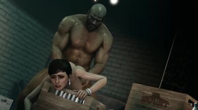 The Hitman, Dalia Margolis, gets fucked by Harkyn the Galianbeast in this hentai porn video
