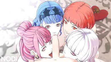 Hentai Group Blowjob Session - No-doubt, it will be an unforgettable experience for all the participants