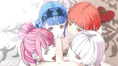 Hentai Group Blowjob Session - No-doubt, it will be an unforgettable experience for all the participants