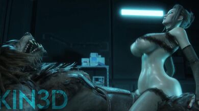 Watch the erotic adventure of Scarlett and WW Cloud in this stunning 4k hentai porn video by Rekin3D