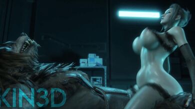 Watch the erotic adventure of Scarlett and WW Cloud in this stunning 4k hentai porn video by Rekin3D