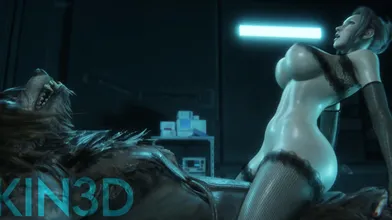 Watch the erotic adventure of Scarlett and WW Cloud in this stunning 4k hentai porn video by Rekin3D