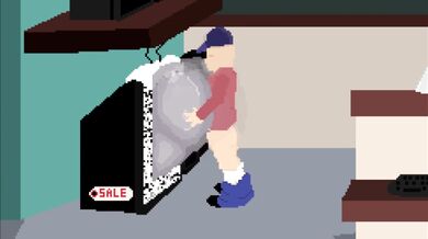 Ring Girl In A Electronic Store [4K]