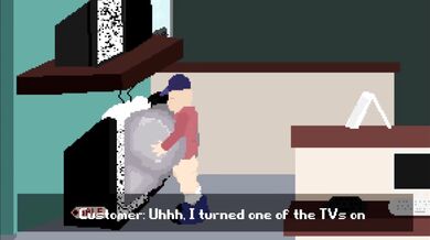 Ring Girl In A Electronic Store [4K]