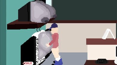 Ring Girl In A Electronic Store [4K]