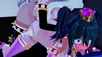 Sexy Deku Girl and Futanari Lady 89: Futa in the Woods