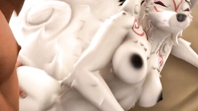 Watch the hot furry creature in high definition, as it drops its clothes and takes on a hardcore masturbation session!