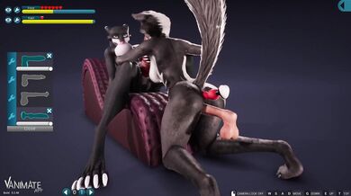 Foxy and Kairi [VanimateApp] have a sexy time together while using their favorite adult app on their phone