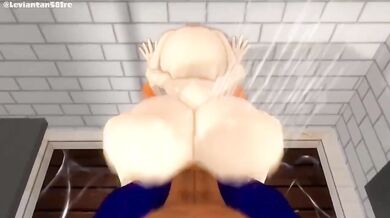 Pleasuring in the Bathroom