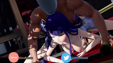 The Thunder God Strikes with Passionate Movement - Raiden Sex Motion