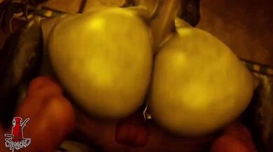 A Female Deathclaw with a new found Mate