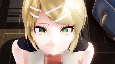 Syu-Pi Rin sucks and swallows her lover’s cock in a hot and steamy blowjob scene!