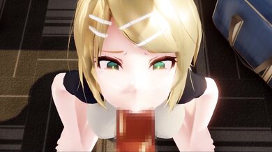 Syu-Pi Rin sucks and swallows her lover’s cock in a hot and steamy blowjob scene!