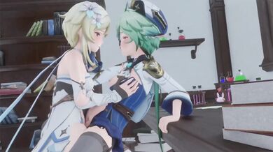 ------------------------------------------------------------------------------ A HOTEL ROOM IN MONDSTADT - A HAPPY ACCIDENT PART 2 (NO SOUND)