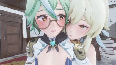 ------------------------------------------------------------------------------ A HOTEL ROOM IN MONDSTADT - A HAPPY ACCIDENT PART 2 (NO SOUND)