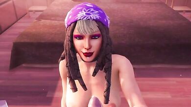 Mommys Home: Shaundi Gets a Hand Job from Her Daughter (CartuneUp)