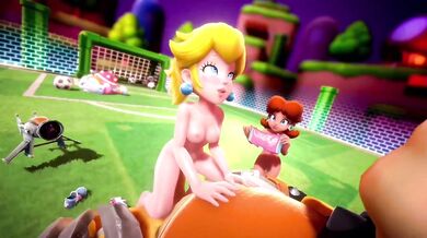 Sexy Peach and Daisy Compilation - A Day in the Garden