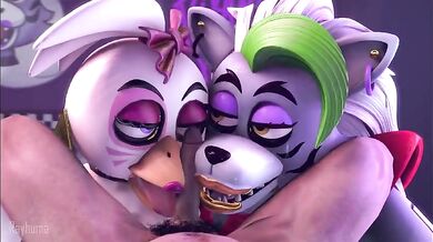 Hentai Porn: Chica and Roxane, The Twin Sisters of Pleasure!