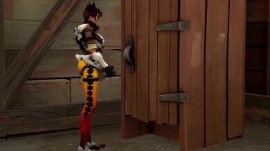 It was an ordinary day for Tracer as she walked through the streets of London, but little did she know that her life would soon take a strange turn