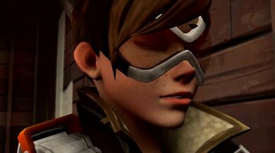 It was an ordinary day for Tracer as she walked through the streets of London, but little did she know that her life would soon take a strange turn