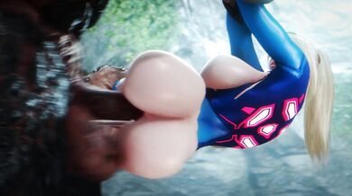 Beastiality Fantasy: Samus Gets Reamed By a Giant Monster