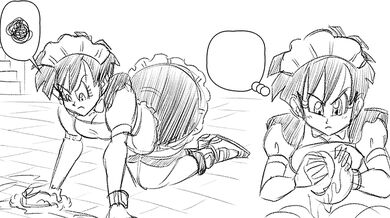 This is a hentai porn video featuring Android 18 and Videl [Fun Sexy Dragonball]