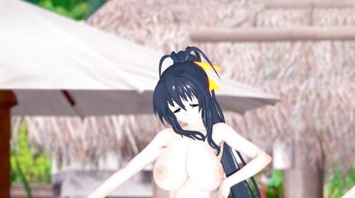 Rias Gremory x Akeno Himejima 4K [Cobby]