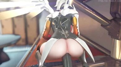 Breaking the Rules: Mercy on Top of a Monster Black Dick Hentai Porn Video