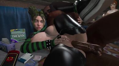 Watch as Billie Eilish gets ravished by a gang of Z-Men in this hot hentai porn parody