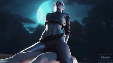 Geralts Dong, Beneath a Glowing Moon: The Witcher 3