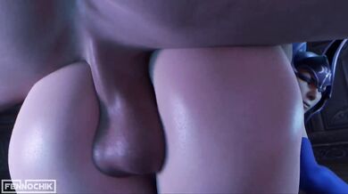 The Naughty Neighborhood: Luna Doggy Style Cowgirl Creampie (with fennochik)