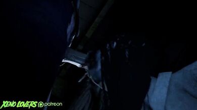 Ringu girl Sadako gives a sloppy blowjob to Felix in the horror game Dead by Daylight, while shes also being hunted down by vengeful spirits