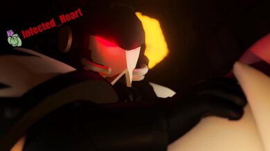 When Vaggie gets black-tempered, she goes all out in every hole!