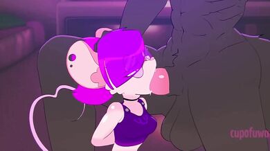 Watch as Softy and Mousy get down with a cup of coffee in their paws, in this hot and steamy hentai PORN video