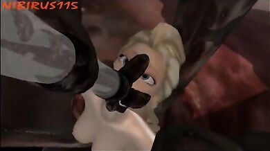 The Queen Elsa finds herself trapped in a world full of tentacle flowers, and it is up to her to escape the wrath of Nibirus115