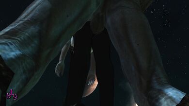 A young lady who is a perfect match for the lonely giant, comes with a special gift to please him