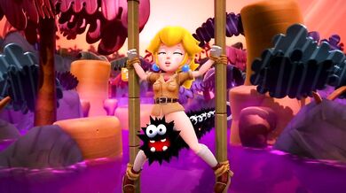 The naughty nympho Princess Peach is taking her HMV to the next level in this scorching new hentai porn video!