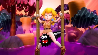 The naughty nympho Princess Peach is taking her HMV to the next level in this scorching new hentai porn video!