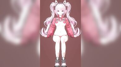 An Alice and a DL get intimate in bed while OwO-ing with pleasure