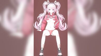 An Alice and a DL get intimate in bed while OwO-ing with pleasure