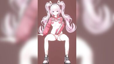 An Alice and a DL get intimate in bed while OwO-ing with pleasure