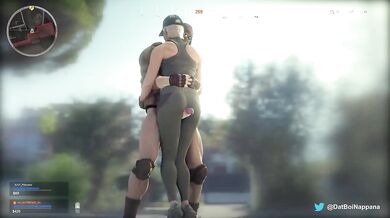 The Hairy Charly Thigh Job!