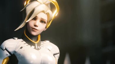 Busty Mercys Secret Life as a Kinky Sex Goddess
